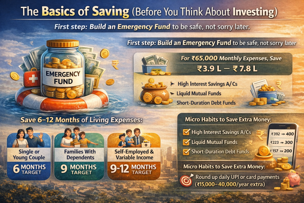 Saving strategies and emergency fund tips